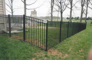 Guardian ELBA Ornamental Aluminum Fence with Gate