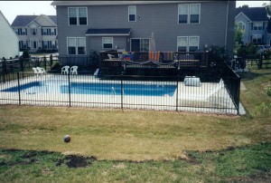 Residential Ornamental Aluminum Fence (Pool Code)