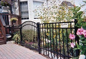Residential Ornamental Aluminum Fence