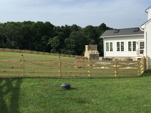 6 Board Estate Wood Fence