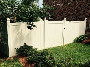6 Foot Vinyl Tongue and Groove Privacy Fence