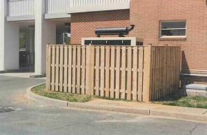 Alternate Board on Board Privacy Wood Fence