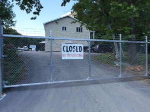 Chain Link Slide Rolling Gate