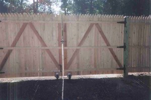 Stockade Double Gate (Inside View)