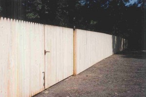 Stockade Double Gate (Outside View)