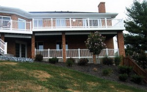 Vinyl Deck Railing