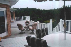 Vinyl Deck Railing