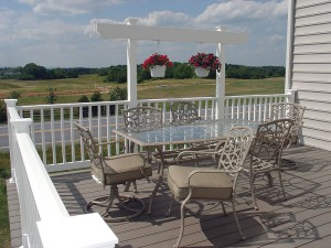 Vinyl Deck Railing